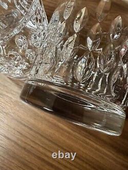 Set of 2 Ralph Lauren Ashton Crystal Glasses Double Old Fashioned