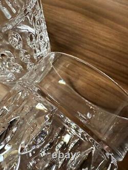 Set of 2 Ralph Lauren Ashton Crystal Glasses Double Old Fashioned