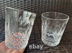 Set of 2 WATERFORD 12 Oz Double Old Fashioned COLLEEN Short Stem Rocks Glasses