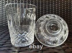 Set of 2 WATERFORD 12 Oz Double Old Fashioned COLLEEN Short Stem Rocks Glasses