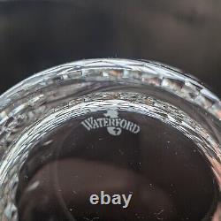 Set of 2 WATERFORD Crystal COLLEEN Double Old Fashioned Whiskey Glass 4 1/4 in