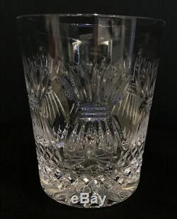 Set of 2 WATERFORD Crystal Millennium PROSPERITY Double Old Fashioned Glasses