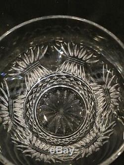 Set of 2 WATERFORD Crystal Millennium PROSPERITY Double Old Fashioned Glasses