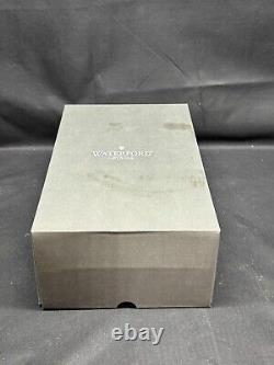 Set of 2 Waterford Crystal CLARENDON Cobalt Blue Double Old Fashioned withBox