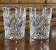 Set of 2 Waterford Crystal Millennium Prosperity Double Old Fashioned 4 3/8