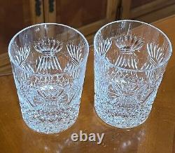 Set of 2 Waterford Crystal Millennium Prosperity Double Old Fashioned 4 3/8