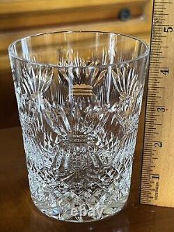 Set of 2 Waterford Crystal Millennium Prosperity Double Old Fashioned 4 3/8
