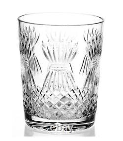 Set of 2 Waterford Crystal Millennium Prosperity Double Old Fashioned 4 3/8