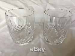 Set of 2 Waterford Lismore Traditions Double Old Fashioned-Perfect