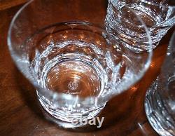 Set of 3 BACCARAT Crystal BIBA Double Old Fashioned DOF Tumbler MADE IN FRANCE