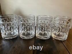 Set of 4'Aston' DOF Double Old Fashioned Crystal Glasses, Ralph Lauren, German y