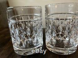 Set of 4'Aston' DOF Double Old Fashioned Crystal Glasses, Ralph Lauren, German y