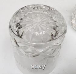 Set of 4 Buick Logo Fine Crystal Double Old Fashioned Whiskey Glasses