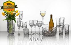 Set of 4 By Waterford Crystal Tumblers 11 oz Double Old Fashioned Collection