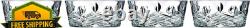 Set of 4 By Waterford Crystal Tumblers 11 oz Double Old Fashioned Collection