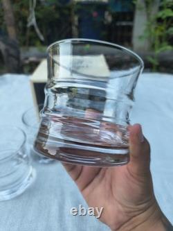 Set of 4 Colony Tall Ships Double Old Fashioned Glasses
