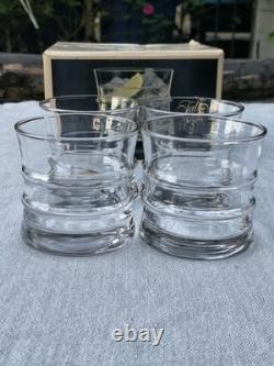 Set of 4 Colony Tall Ships Double Old Fashioned Glasses