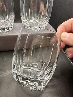Set of 4 Cristal D'Arques-Durand Enchante Double Old Fashioned Glasses
