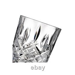 Set of 4 Double Old Fashioned Glasses, 11 oz Clear Crystal Drinkware