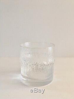 Set of 4 Double Old Fashioned'Niva' Glasses by Tappio Wirkkala