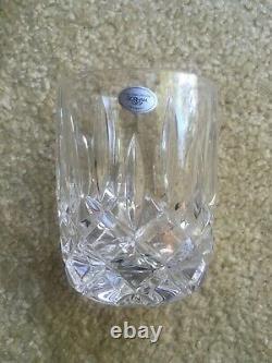 Set of 4 GORHAM LADY ANNE Crystal Double Old Fashioned Glasses NEW, NEVER USED