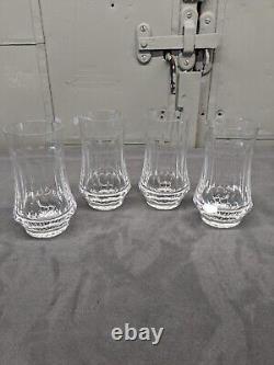Set of 4 Galway Crystal Double Old Fashioned Glasses