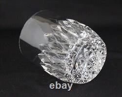 Set of 4 Gorham Crystal Diamond 4 Double Old Fashioned Glasses