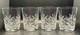 Set of 4 Gorham Crystal Monte Carlo Double Old Fashioned Glasses 4 1/4