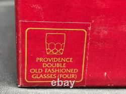 Set of 4 Lenox PROVIDENCE Double Old Fashioned (DOF) 4 1/8 Tall withBox