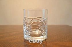 Set of 4 MILLER ROGASKA Full Lead Crystal MAESTRO Double Old Fashioned Glasses