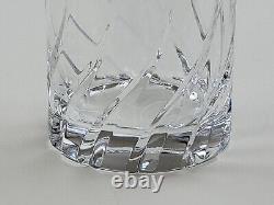 (Set of 4) Mikasa Olympus Double Old Fashioned Rocks Cut Lead Crystal Glasses