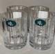 Set of 4 RLL Ralph Lauren Turner Doubled Old Fashioned Crystal 10.8 Oz Germany