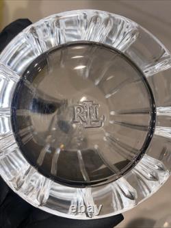 Set of 4 RLL Ralph Lauren Turner Doubled Old Fashioned Crystal 10.8 Oz Germany