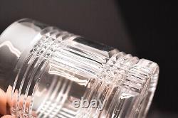 Set of 4 Ralph Lauren Glen Plaid Double Old Fashioned Rocks Whiskey Glasses