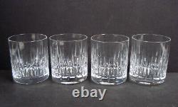 Set of 4 Rogaska SOHO Double Old Fashioned Glasses