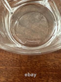 Set of 4 Tiffany & Co. Crystal SWAG Double Old Fashioned Glass 3 5/8
