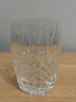 Set of 4 Waterford Ballybay Double Old Fashioned Glasses 4 3/8'