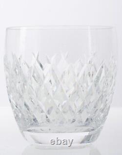 Set of 4 Waterford Boyne Crystal Double Old Fashioned Tumblers 3.5 Discontinued