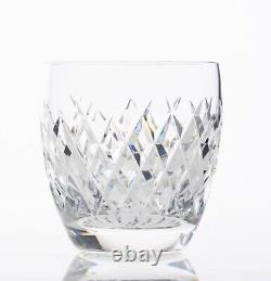 Set of 4 Waterford Boyne Crystal Double Old Fashioned Tumblers 3.5 Discontinued