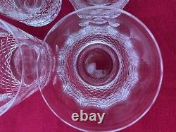 Set of 4 Waterford Crystal Colleen Double Old Fashioned Tumblers Glasses Lot 2