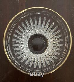 Set of 4 Waterford Crystal Hanover Gold Double Old Fashioned Glasses Marquis
