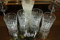 Set of 4 Waterford Lismore Double Old Fashioned Glasses Made in Ireland