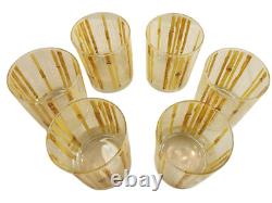Set of 6 Cera Double Old Fashioned Bamboo Tumblers- Neiman-Marcus Exclusive