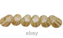 Set of 6 Cera Double Old Fashioned Bamboo Tumblers- Neiman-Marcus Exclusive