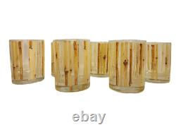Set of 6 Cera Double Old Fashioned Bamboo Tumblers- Neiman-Marcus Exclusive