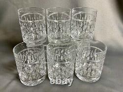 Set of 6 Ralph Lauren Crystal'Aston' Double Old Fashion Glasses