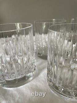 Set of 6 Rogaska Double Old Fashioned Glasses