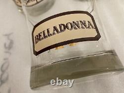 Set of 6 Vintage CERA Name Your Poison Double Old Fashioned Whiskey GlassesMCM