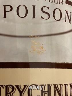 Set of 6 Vintage CERA Name Your Poison Double Old Fashioned Whiskey GlassesMCM