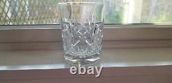 Set of 6 Vintage Waterford Lismore Double Old-Fashioned 12 ounce Glasses MINT